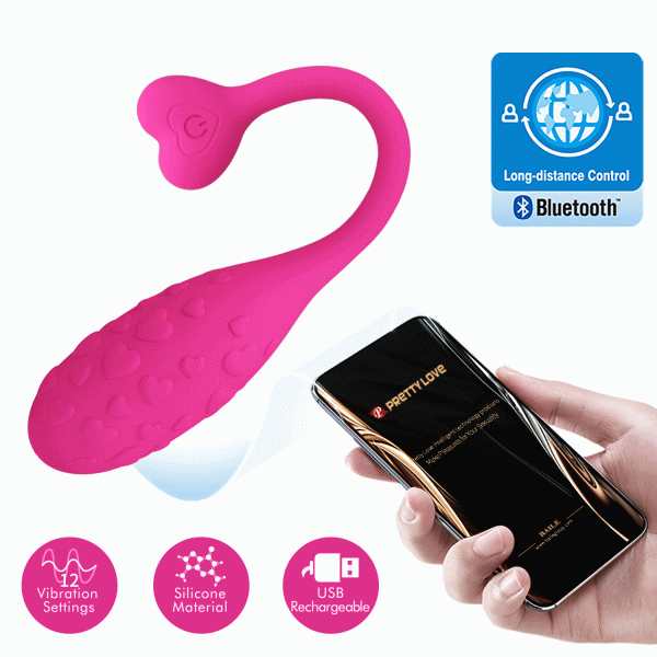 Vibro jaje sa aplikacijom Fisherman pink - Image 2