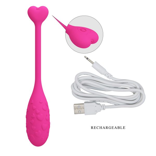 Vibro jaje sa aplikacijom Fisherman pink - Image 6