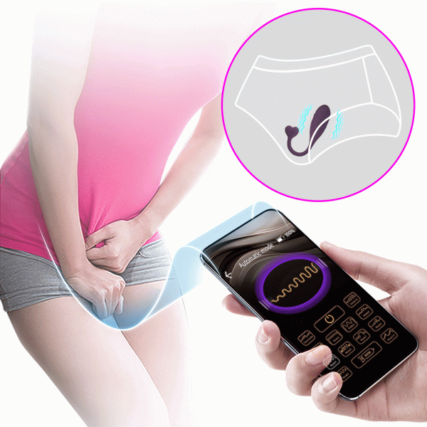 Vibro jaje sa aplikacijom Fisherman purple - Image 6
