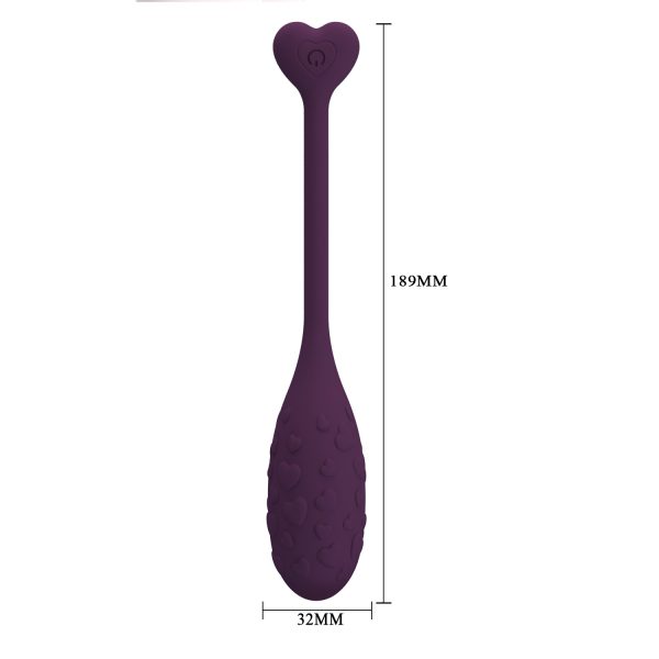 Vibro jaje sa aplikacijom Fisherman purple - Image 5