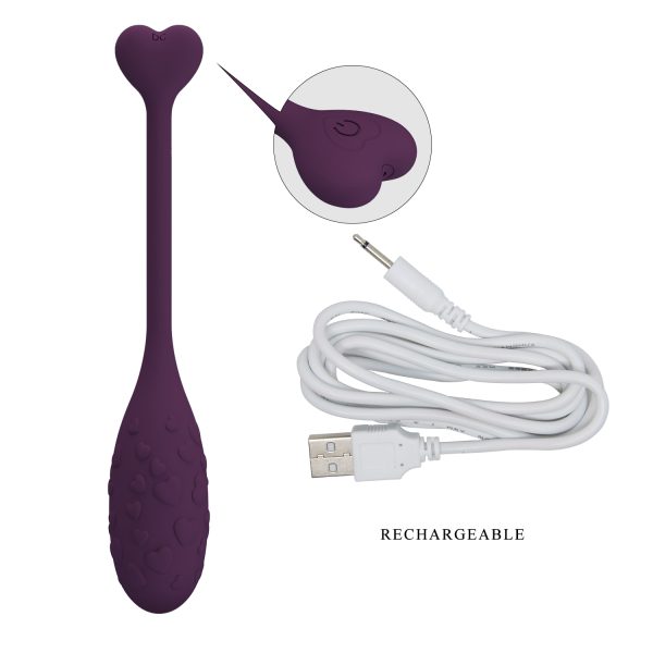 Vibro jaje sa aplikacijom Fisherman purple - Image 8