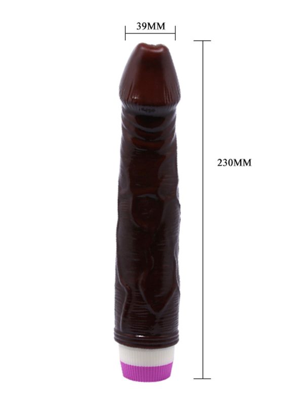 Crni realistični vibrator - Image 4