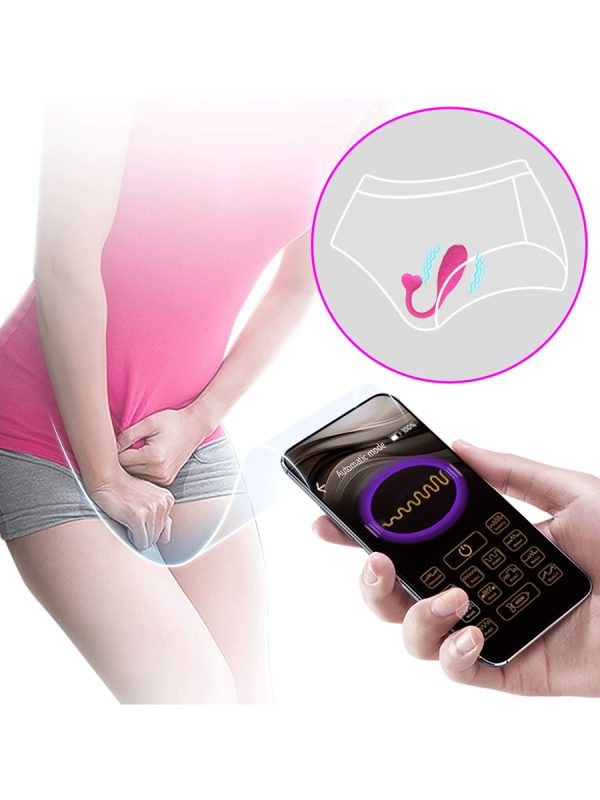 Vibro jaje sa aplikacijom Fisherman pink - Slika 4