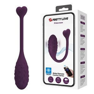 Vibro jaje sa aplikacijom Fisherman purple