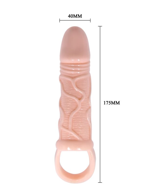 Realistična penis navlaka Carson - Slika 7