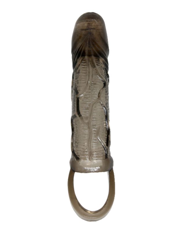 Realistična penis navlaka Carson black - Image 3