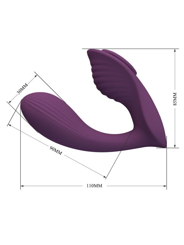 Vibrator za dvostruku stimulaciju Pretty Love Franz - Slika 7