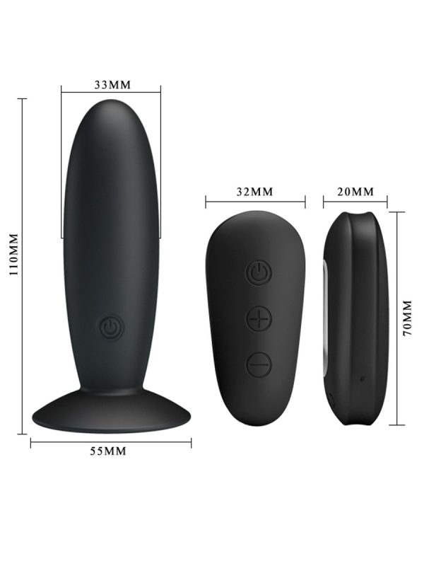 Remote Control Vibrating Anal Plug Mr Play - Slika 4