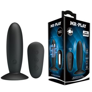 Remote Control Vibrating Anal Plug Mr Play