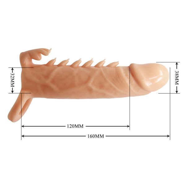Rebrasta navlaka za penis Emmit - Slika 7