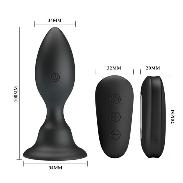 Mr Play Vibrating Anal Plug Remote Control - Slika 5