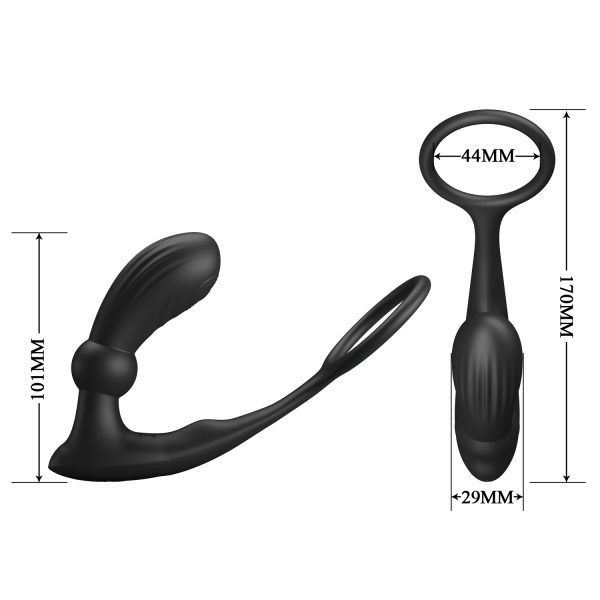 Masažer prostate sa prstenom Warren - Slika 8