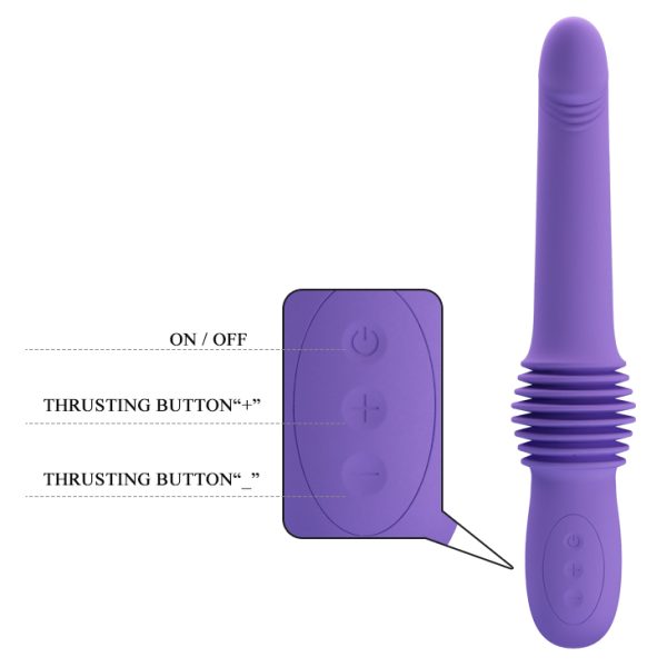 Pazuzu vibrator purple - Slika 5