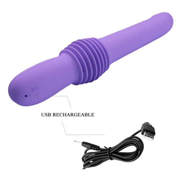 Pazuzu vibrator purple - Slika 6