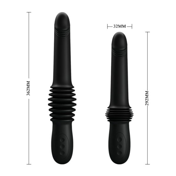 Pazuzu black vibrator - Slika 7