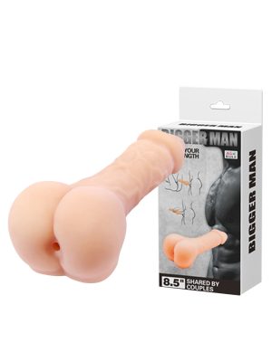 Realistična navlaka za penis Bigger man