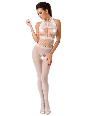 Bodystocking – mrežasti kombinezon BS048 White