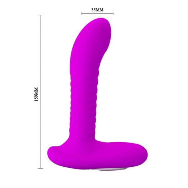 Pretty Love Analni stimulator sa kuglicama Merlin purple - Slika 4