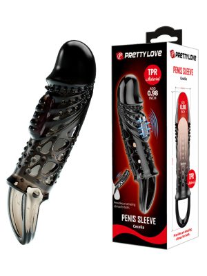 Pretty Love Cecelia Black navlaka za penis