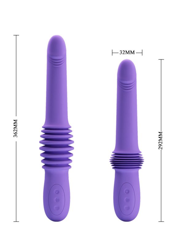 Pazuzu vibrator purple - Slika 7