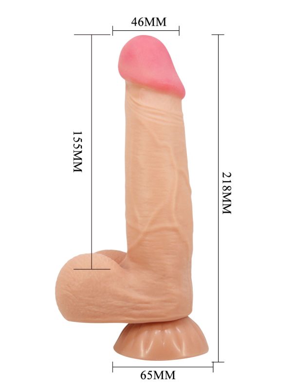 Realistični vibrator Cass - Slika 5