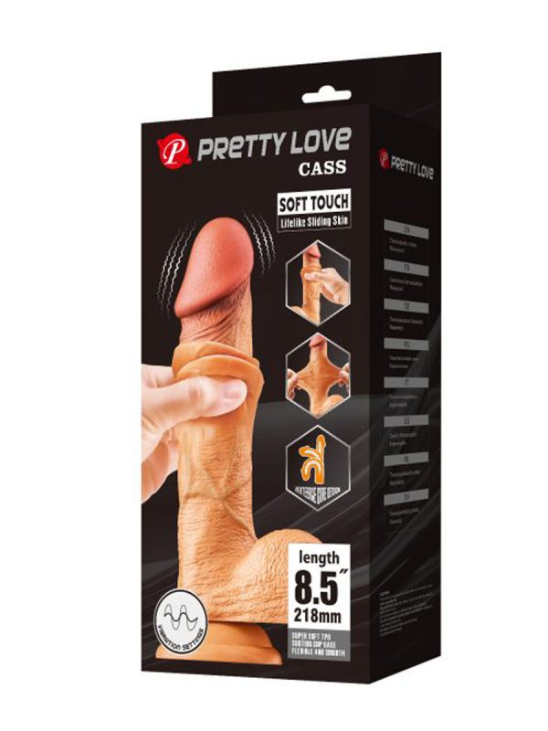 Realistični vibrator Cass - Slika 6