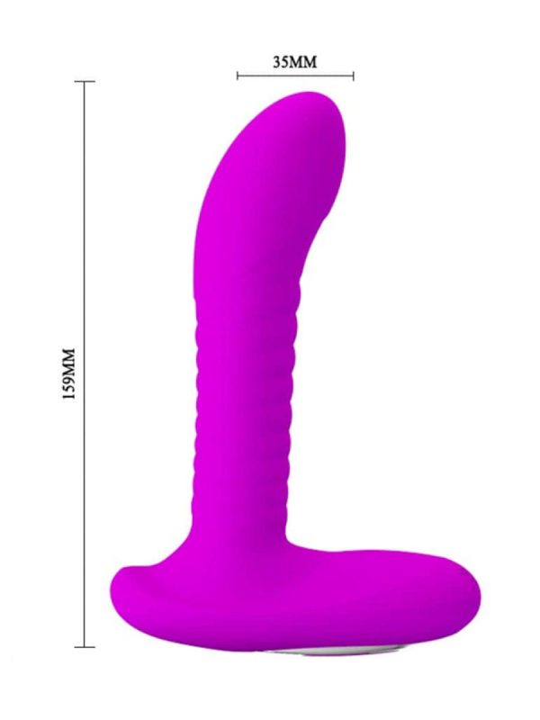 Pretty Love Analni stimulator sa kuglicama Merlin purple - Slika 3