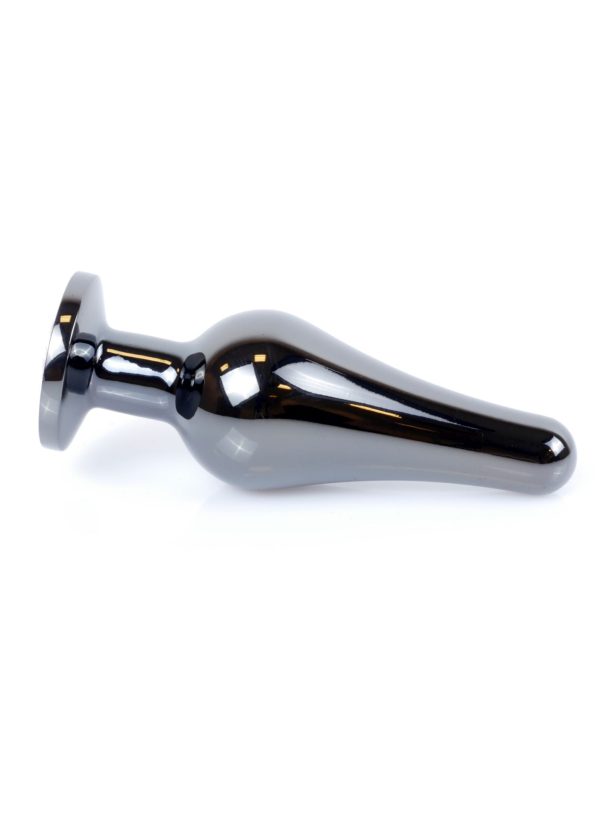 Jewellery Dark Silver BUTT PLUG- Pink - Slika 4