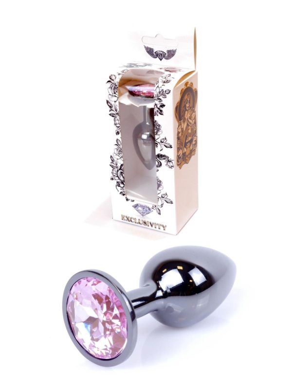 Jewellery Dark Silver PLUG- Rose