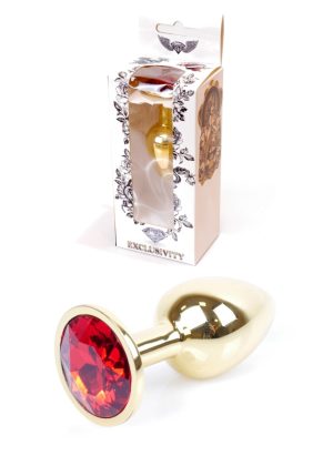 Jewellery Gold PLUG- Red