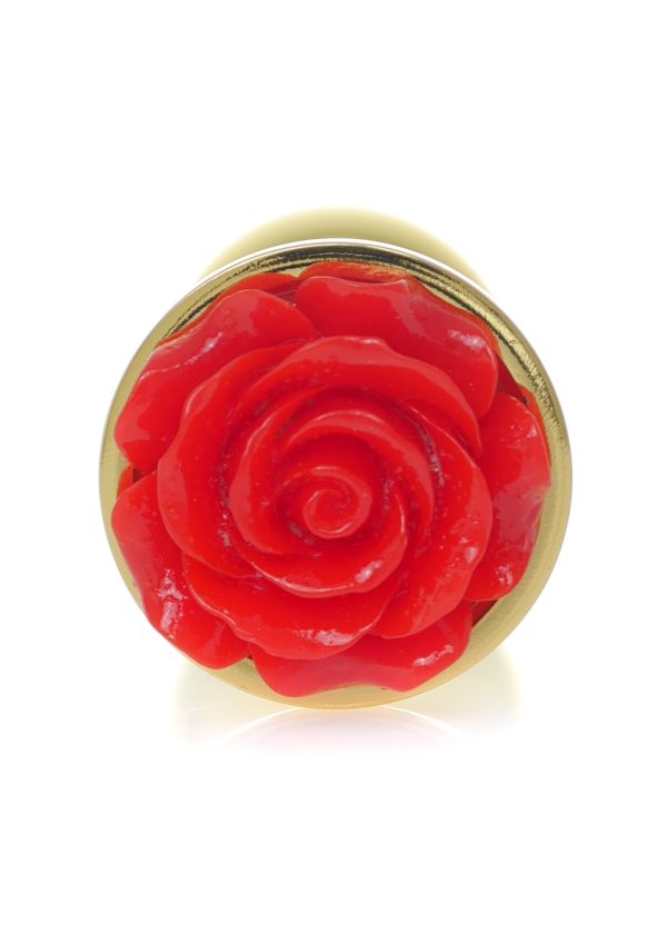Jewellery Gold PLUG ROSE- Red - Slika 2
