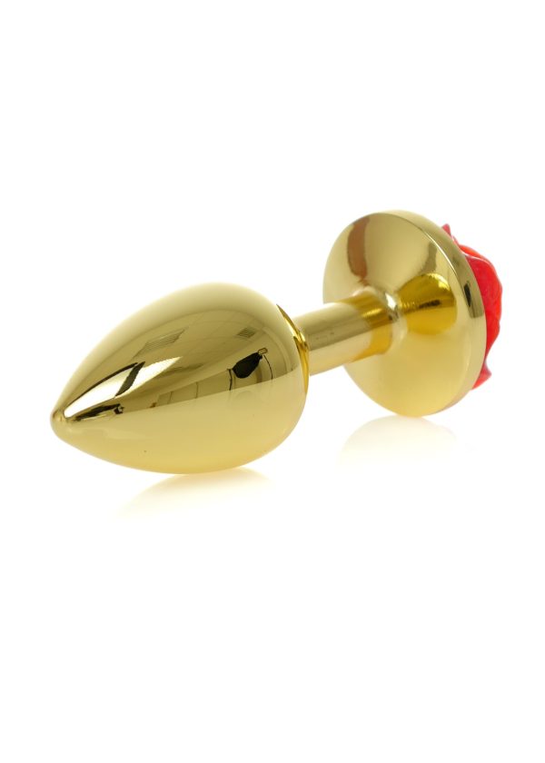 Jewellery Gold PLUG ROSE- Red - Slika 5