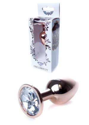Jewellery Red Gold PLUG- Clear