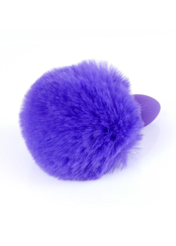 Jewellery Silicon PLUG - Bunny Tail - Purple - Slika 3