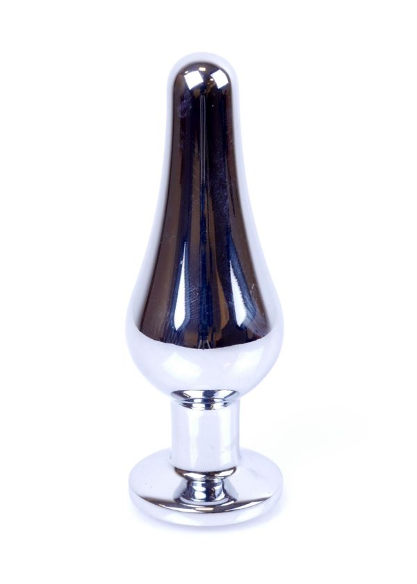 Jewellery Silver BUTT PLUG- Clear - Slika 5