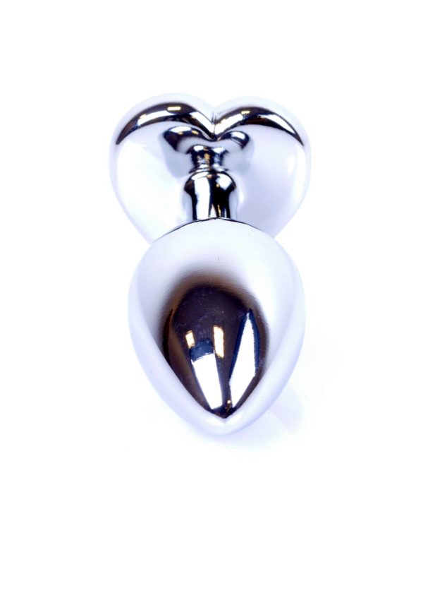 Jewellery Silver Heart PLUG- Purple - Slika 4