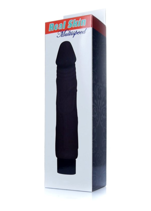 Vibrator Real Skin Black - Slika 6