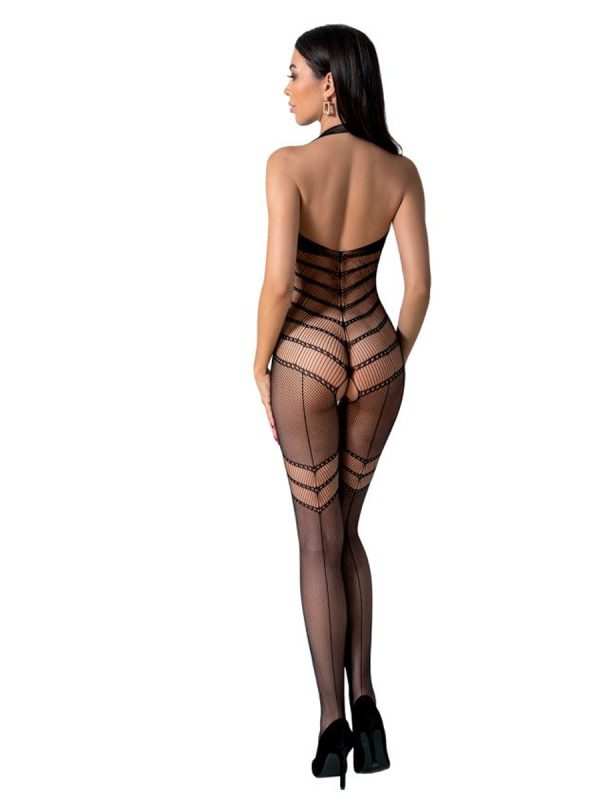 Bodystocking – mrežasti kombinezon BS100 Black - Slika 2