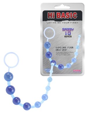 SASSY Anal Beads – Blue