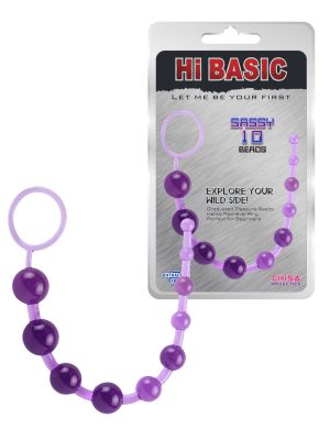 SASSY Anal Beads – Purple