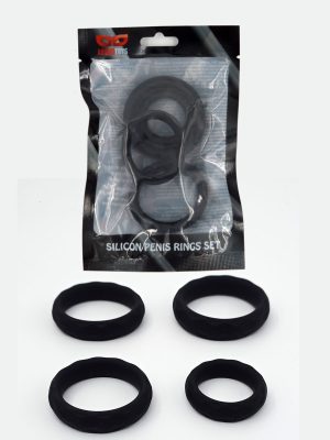 Silikonski Prstenovi Set 4 komada