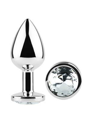 Diamond Butt Plug Small Clear
