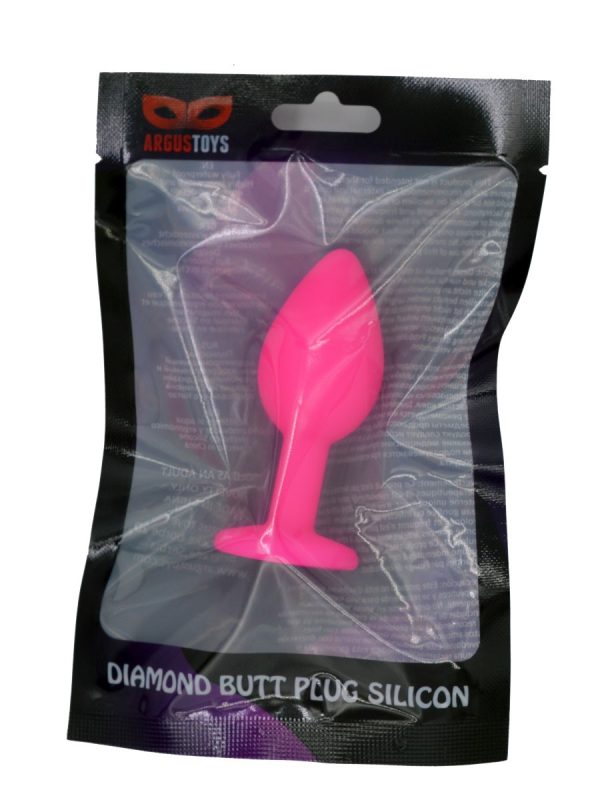 Diamond Silicone Butt Plug Small | Sex Shop Argus