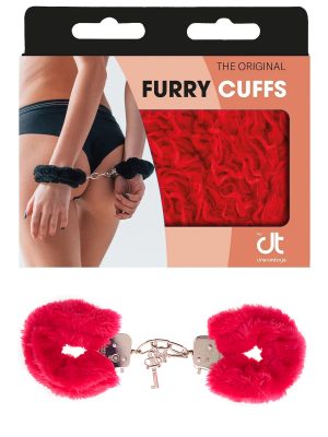 Roze plišane lisice