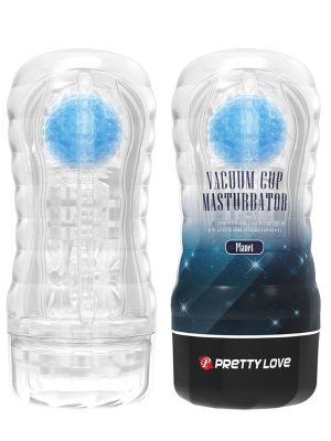 Silikonski masturbator plavi