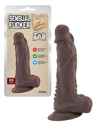 Realističan Dildo Sensual Fucker Brown