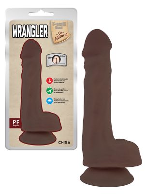 Realističan Dildo Wrangler Brown