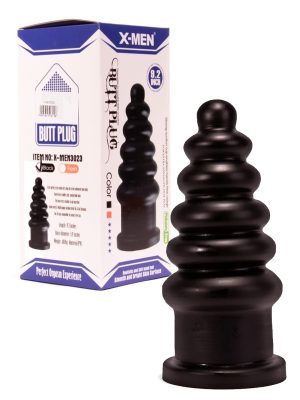 9.2" Butt Plug Black