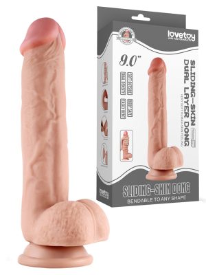 9.0'' Sliding Skin Dual Layer Dong
