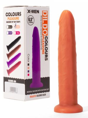 6.5" Dildo Colours Pleasure Flesh 2